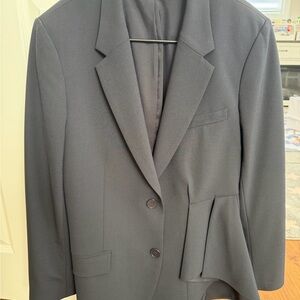 Theory Dark Gray Women's Blazer